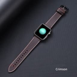 Leather strap For Apple watch band 44mm 40mm iWatch band 38mm 42mm Genuine leather bracelet Apple watch 6 5 4 3 se 44 40 42 38mm
