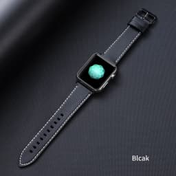 Leather strap For Apple watch band 44mm 40mm iWatch band 38mm 42mm Genuine leather bracelet Apple watch 6 5 4 3 se 44 40 42 38mm