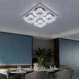 Crystal Led Ceiling Light 3 Side Crystal Chandeliers Changeable Lamp Home Decor Nordic Indoor Lighting Fixtures for Living Room