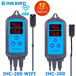 INKBIRD IHC-200 & 200 WiFi EU Socket&Plug Digital Humidity Controller for Household Humidifying and Dehumidifying for Free APP