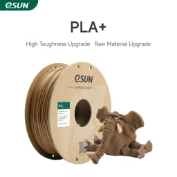 ESUN 3D Printer Filament PLA+ 1.75mm Dimensional Accuracy +/- 0.03mm 1KG (2.2 LBS) Spool 3D Printing Material for 3D Printers