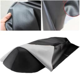 Universal Leather Motorcycle Seat Cushions Seat Protector Wear-resisting Waterproof Motorcycle Seat Cushions Cafe Racer Seat