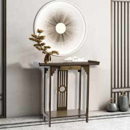 32" Console Table Rustic Sofa Table Accent Entryway Table for Living Room,Hallway Entrance