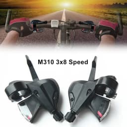 MTB 3X8 Speed Switch Trigger, Bicycle Gear Shifter Lever 3x8, Bicycle Front Derailleur 3X8 Brake For Cycling MTB Bike Accessory