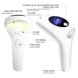 2024New 900000Flashes Laser Epilator Laser Hot Sell Permanent IPL Photoepilator Hair Removal Painless Electric Epilator Machine
