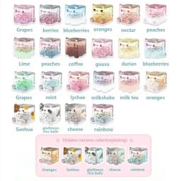 Stackable Animal Toy Cube Cat Design Building Blocks Cute Ice Cube Design Block Stacking Toy High Collection Value For Books