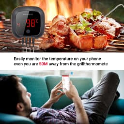 INKBIRD IBT-4XS Digital Steak Household BBQ Cooking Thermometer Meat Thermometer Bluetooth for Party Oven Smoking Barbecue