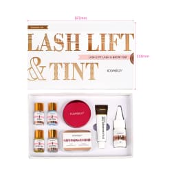 ICONSIGN Hot Sale Lash Lift And Eyelash Brow Tint Dual Use Kit Professional Lash Lifting Brow Dye Lash Lift Kit Eye Makeup Tools