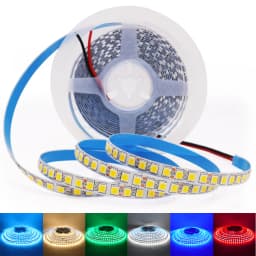 Super Bright LED Strip Light 12V 5M SMD 5054 Waterproof 120Leds/m Flexible LED Pixel Ribbon Tape for Home Decoration 9 Colors