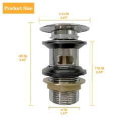 Bathroom Basin Sink Pop Up Drain Waste Stopper Bathroom Faucet Accessories