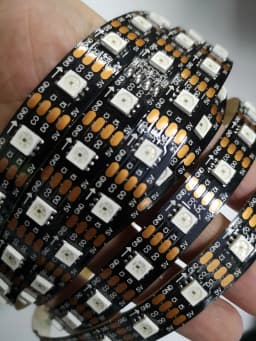 APA102 Strip, 1m/3m/5m 30/60/72/96/144 LEDs/Pixels/m Smart LED Pixel Strip, DATA and CLOCK Separately DC5V IP30/IP65/IP67