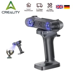 Creality Scanner Raptor X&Creality Handle Scanning Bridge 3D Scan Triple-in-one 34+7 Blue Laser NIR Light 0.02 Mm Accuracy 60fps