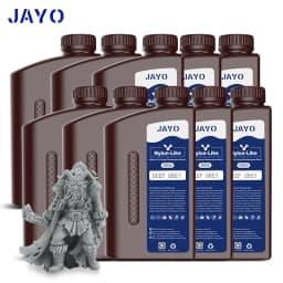 JAYO 3D Resin Water Washab/ABS-Like/Plant Based/Standard 10KG UV Photopolymer Resin Liquid 405nm For LCD 3D Printer Materials