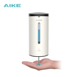 AIKE Automatic Liquid Soap Dispenser 750ML Stainless Steel Bathroom Hand Sanitizer Dispenser Wall-mounted Sensor Dispenser