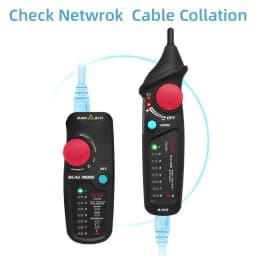 Network Cable Tracker Wire Tester MAXRINEY FTW82 Dual Mode RJ45 RJ11 Ethernet LAN Tracer Analyzer Detector Line Finder Tester