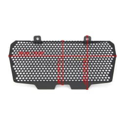 Radiator Guard Oil Cooler Cover for BMW S1000RR 2019 2020 2021 2022-2024 Motorcycle Black Radiator Protector Grille Mesh Shield