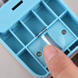 Creative Children Handmade Embossing Machine for DIY Index Stickers Scrapbooking Divider Page Hole Punch Label Punching Machine