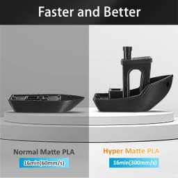 ERYONE 1KG/3KG/5KG/10KG Promotion Hyper Speed Matte PLA Filament Perfect Spool 1.75mm ±0.03mm Filament for FDM 3D Printing