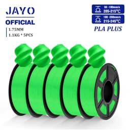 JAYO PLA plus 1.75mm PLA+ 3D Printer Filament Neatly Wound 3D Filament PLA For FDM 3D Printer Macarone Color Materials
