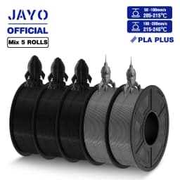 JAYO PLA plus 1.75mm PLA+ 3D Printer Filament Neatly Wound 3D Filament PLA For FDM 3D Printer Macarone Color Materials