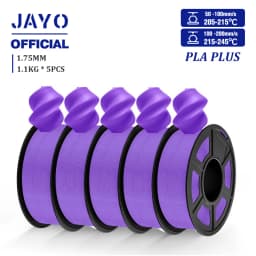 JAYO PLA plus 1.75mm PLA+ 3D Printer Filament Neatly Wound 3D Filament PLA For FDM 3D Printer Macarone Color Materials