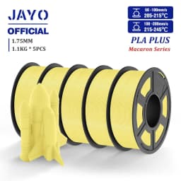 JAYO PLA plus 1.75mm PLA+ 3D Printer Filament Neatly Wound 3D Filament PLA For FDM 3D Printer Macarone Color Materials