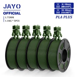 JAYO PLA plus 1.75mm PLA+ 3D Printer Filament Neatly Wound 3D Filament PLA For FDM 3D Printer Macarone Color Materials