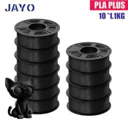 JAYO PLA Meta/PETG/SILK/PLA PLUS/ABS/TPU Filament 3D Printer 1.75mm 10Rolls for FDM 100%No bubbel 3D Printer Materials DIY Gift