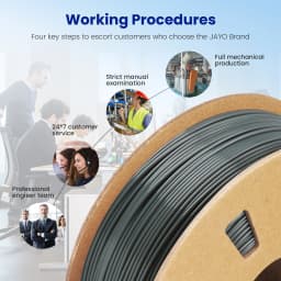 JAYO PLA Meta/PETG/SILK/PLA PLUS/ABS/TPU Filament 3D Printer 1.75mm 10Rolls for FDM 100%No bubbel 3D Printer Materials DIY Gift