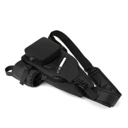 Commut Shoulder Bag With Mug Pocket Large Capacity Short Travel Messenger Bag For Running Fitness