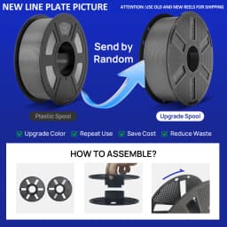 JAYO PETG/ABS/ASA/SILK/TPU/PLA Series Filament 1.75MM 5Rolls 3D Printer 100% No Bubble for FDM DIY Gift Material Fast Shipping