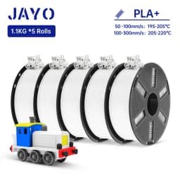 JAYO PETG/ABS/ASA/SILK/TPU/PLA Series Filament 1.75MM 5Rolls 3D Printer 100% No Bubble for FDM DIY Gift Material Fast Shipping