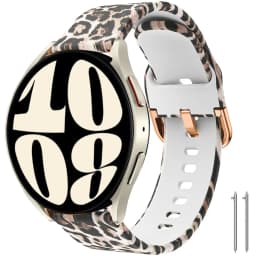 Silicone Floral Strap for samsung galaxy Watch 6 40mm 44mm Replacement 20mm Wristband Bracelet Galaxy Watch 6 Classic 47mm 43mm
