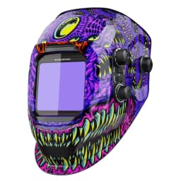 ARCCAPTAIN Welding Helmet Auto Darkening Welding Mask 4 Sensors 1/25000s For TIG MIG ARC Welder Machine Large View True Color
