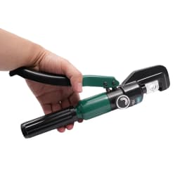 8 Pairs Dies Hydraulic Crimping Plier 4-70mm² Hand Fit Portable Hydraulic Crimper Crimper or Aluminum Pipes, Plastic Tubes