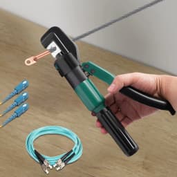 8 Pairs Dies Hydraulic Crimping Plier 4-70mm² Hand Fit Portable Hydraulic Crimper Crimper or Aluminum Pipes, Plastic Tubes