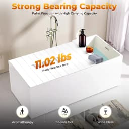 Bathtub Cover Foldable Bathtub Board Waterproof Dustproof Bathtub Tray Insulation PVC Bathtubs 70 X170/75 X170