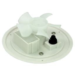 Solar Powered Exhaust Vent Fan with Rechargeable Battery – 215mm Ventilator for Boats, RVs, Greenhouses & Caravans