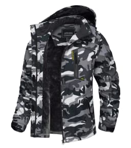 2025 Women's Waterproof Windbreaker Ski Jacket Fleece Lining Warm Winter Snow Coat Multiple pockets Hooded Hiking Outdoor