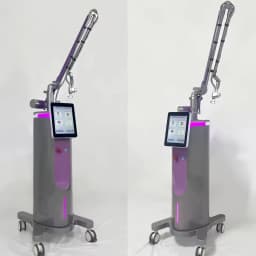 80W Fractional CO2 Laser Machine 10600nm Professional CO2 Laser Beauty Machine for Scar Removal Skin Tightening Acne Treatment