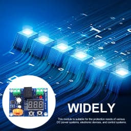XH-M609 Voltage OverDischarge Battery Protection Module DC 12V-36V Voltage Protection Switch Module LED Digital Display Precise