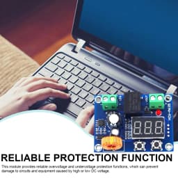 XH-M609 Voltage OverDischarge Battery Protection Module DC 12V-36V Voltage Protection Switch Module LED Digital Display Precise