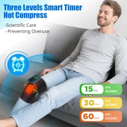 3in1 Wireless APP Control Heating Vibration Knee Pad Hot Compress Elbow Shoulder Knee Massage Physiotherapy Device