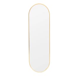 Voltsify Modern Oval Metal Full Length Wall Mirror for Living Room ,40cm W x 150cm H