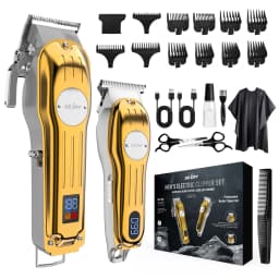 Sejoy Professional Combo Kits Hair Clipper Electric Hair Trimmer Set For Men Rechargeable Cordless Haircut Machine for Barber