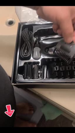 Sejoy Professional Combo Kits Hair Clipper Electric Hair Trimmer Set For Men Rechargeable Cordless Haircut Machine for Barber