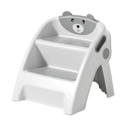 Step Stool for Toddlers, for Bathroom Sinks and Potty Training Durable, slip-resistant, anti-collapse A-frame design Assembles