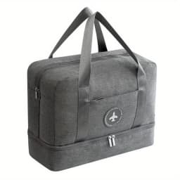 Separation Duffle Bag Waterproof Clothing Storage Sports Gym Bag Weekend Travel Sport Holdall Luggage Gym Travel Tote Travel Bag