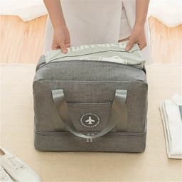 Separation Duffle Bag Waterproof Clothing Storage Sports Gym Bag Weekend Travel Sport Holdall Luggage Gym Travel Tote Travel Bag