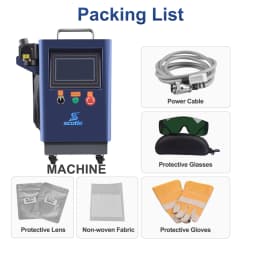 500W Pulse Laser Cleaning Machine JPT Pulse Cleaner 100W 200W 300W 500W Wood Cleaning For Rust Oil Paint Metal Wood Mode
